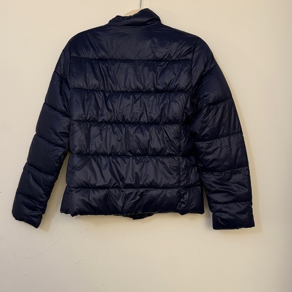 NWT! GAP ColdControl Navy Puffer Jacket Size Small Water Resistant Lightweight - Picture 4 of 7